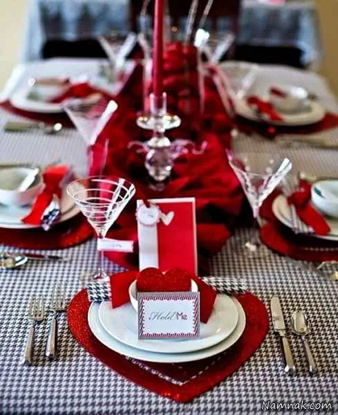 تزیین میز غذا